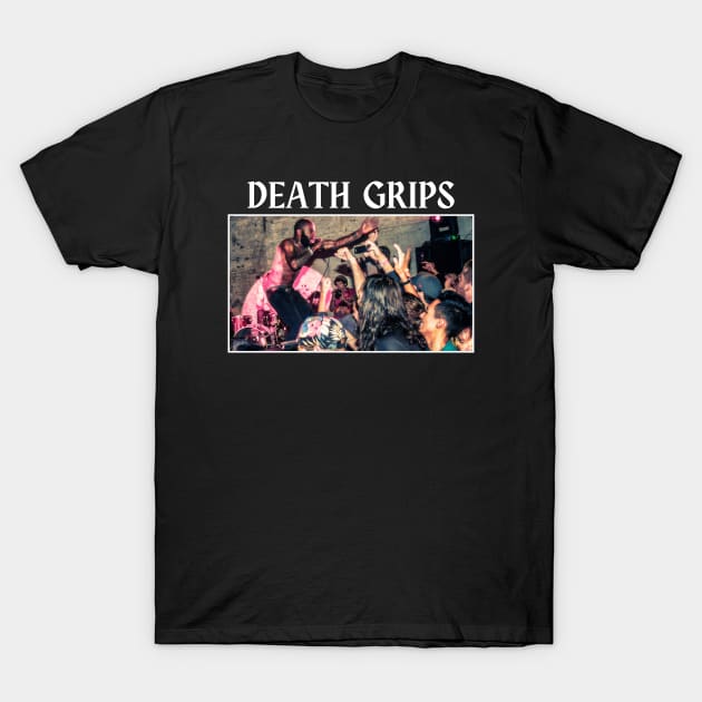 Death Gripsn Artwork T-Shirt by The Inspire Cafe